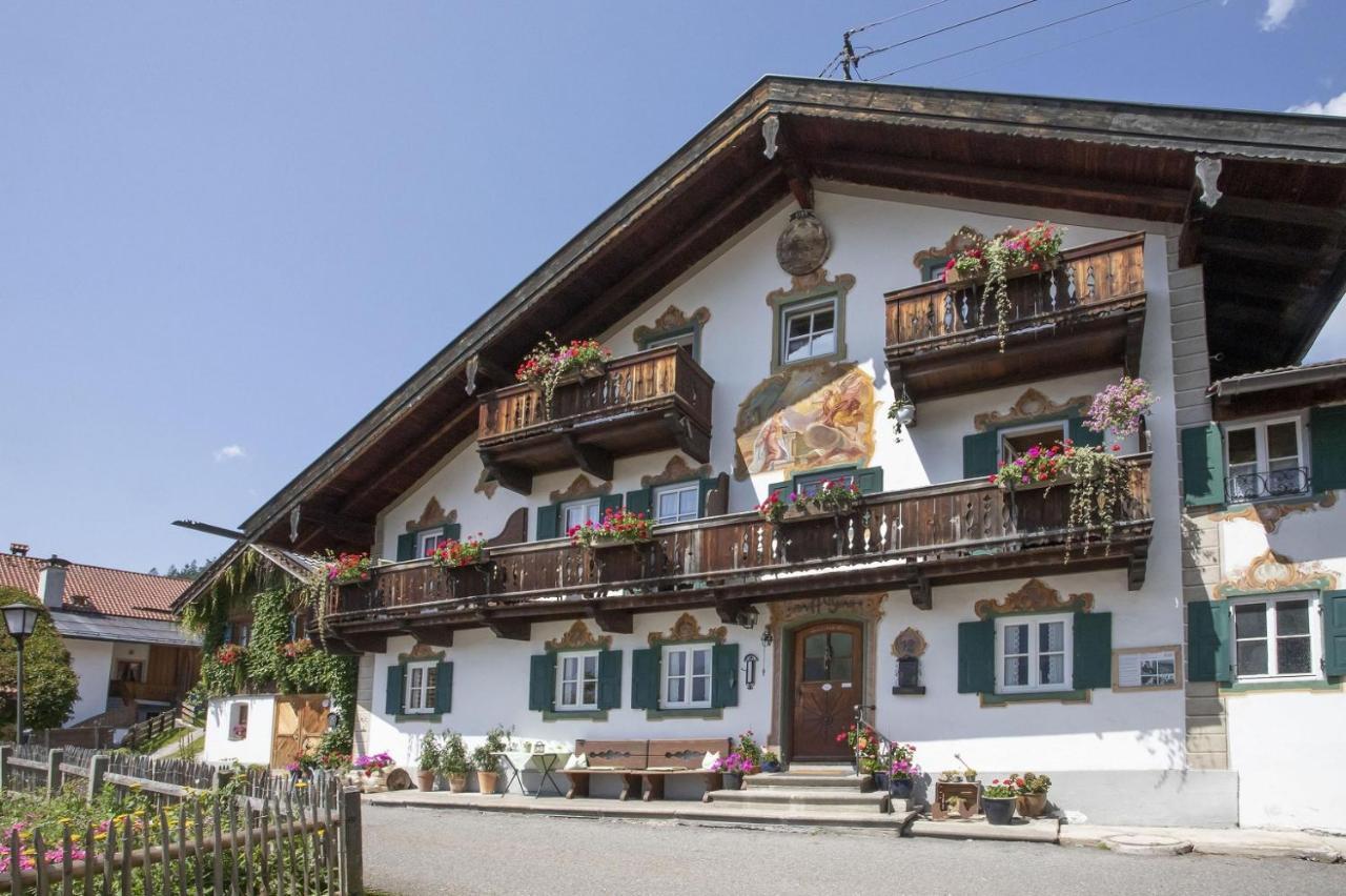 Ferienwohnungen Holler Wallgau Exterior foto
