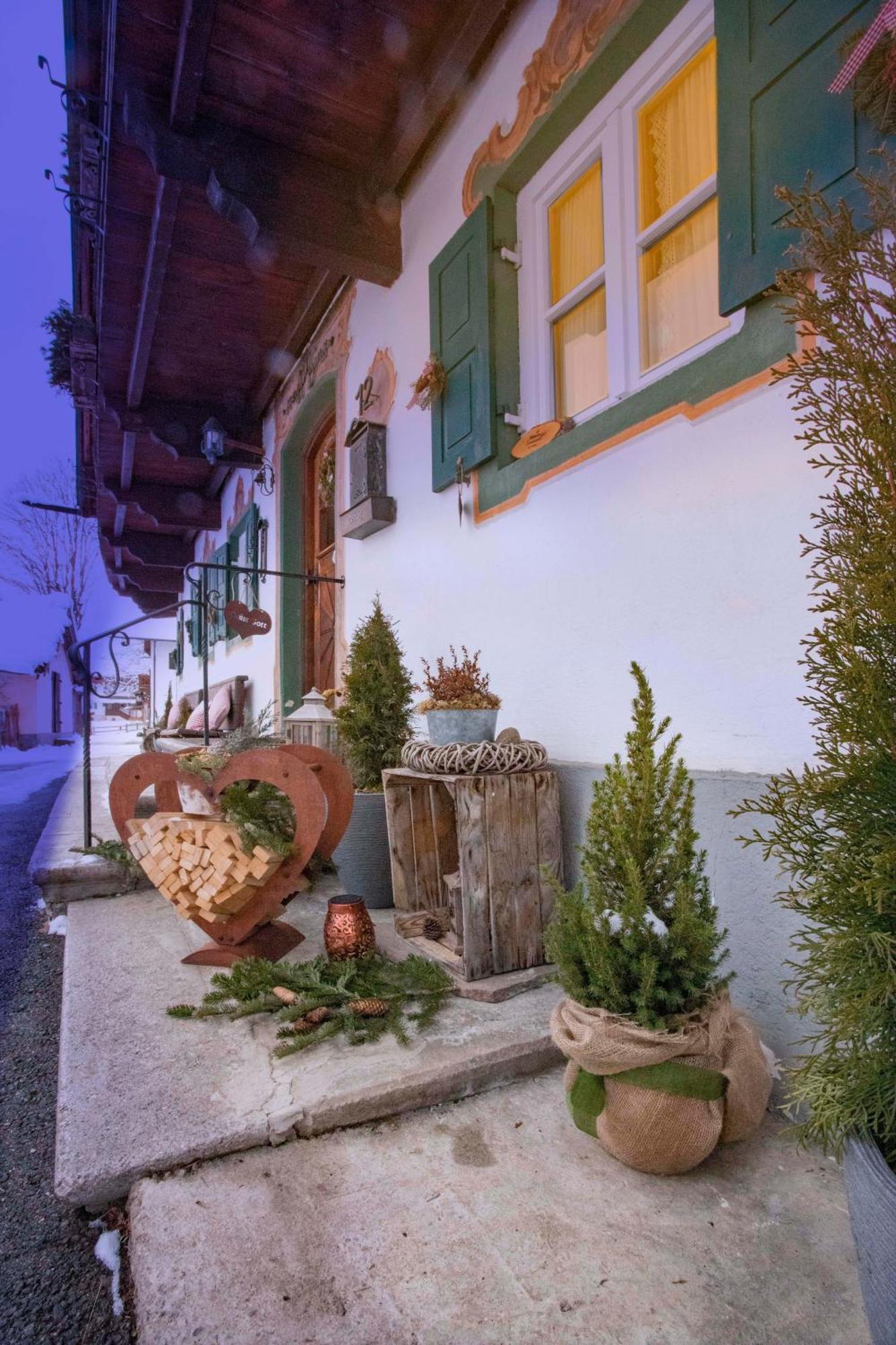 Ferienwohnungen Holler Wallgau Exterior foto